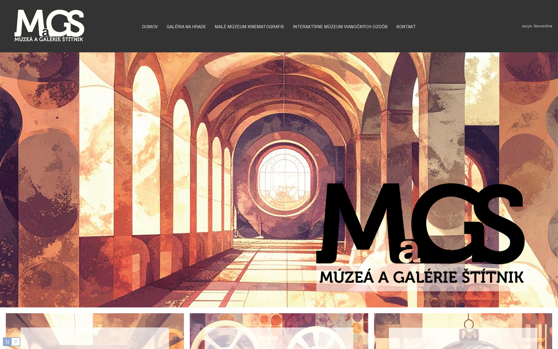 MAGS - webová stránka mags.sk