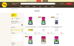 Náhľad webovej stránky eukanuba.sk | Screenshot domény