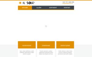 Náhľad webovej stránky ilsole.sk | Screenshot domény