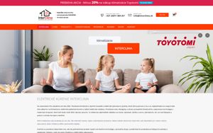 Náhľad webovej stránky interclima.sk | Screenshot domény