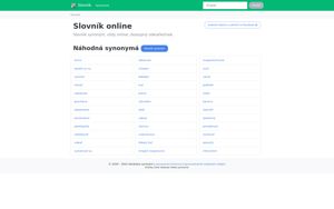 Náhľad webovej stránky islovnik.sk | Screenshot domény