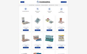 Náhľad webovej stránky kamagra.sk | Screenshot domény