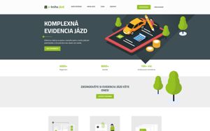 Náhľad webovej stránky knihajazd.sk | Screenshot domény