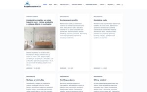 Náhľad webovej stránky kupelnasnov.sk | Screenshot domény