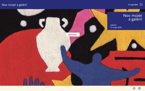 Náhľad webovej stránky nocmuzei.sk | Screenshot domény