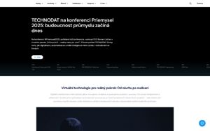 Náhľad webovej stránky technodat.sk | Screenshot domény