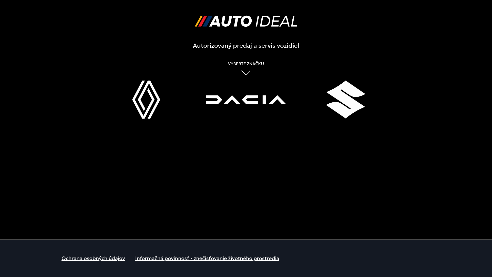 Screenshot domény autoideal.sk | Autorizovaný predaj a servis vozidiel