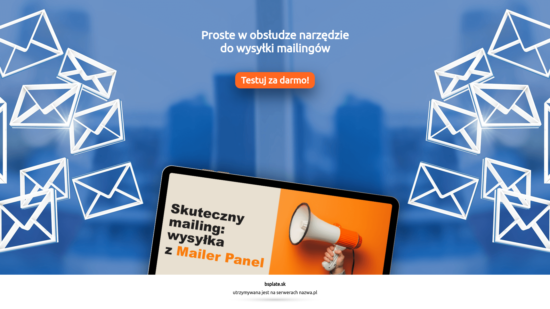 Screenshot domény bsplate.sk | Domena bsplate.sk jest utrzymywana na serwerach nazwa.pl