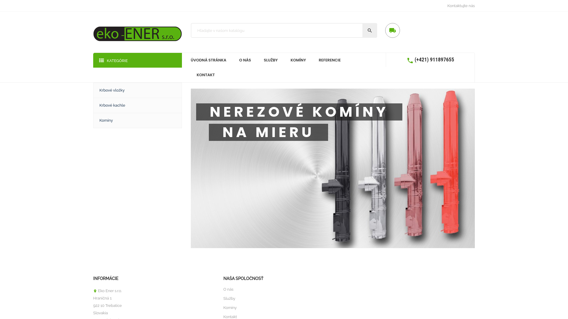 Screenshot domény eko-ener.sk | Eko Ener s.r.o.