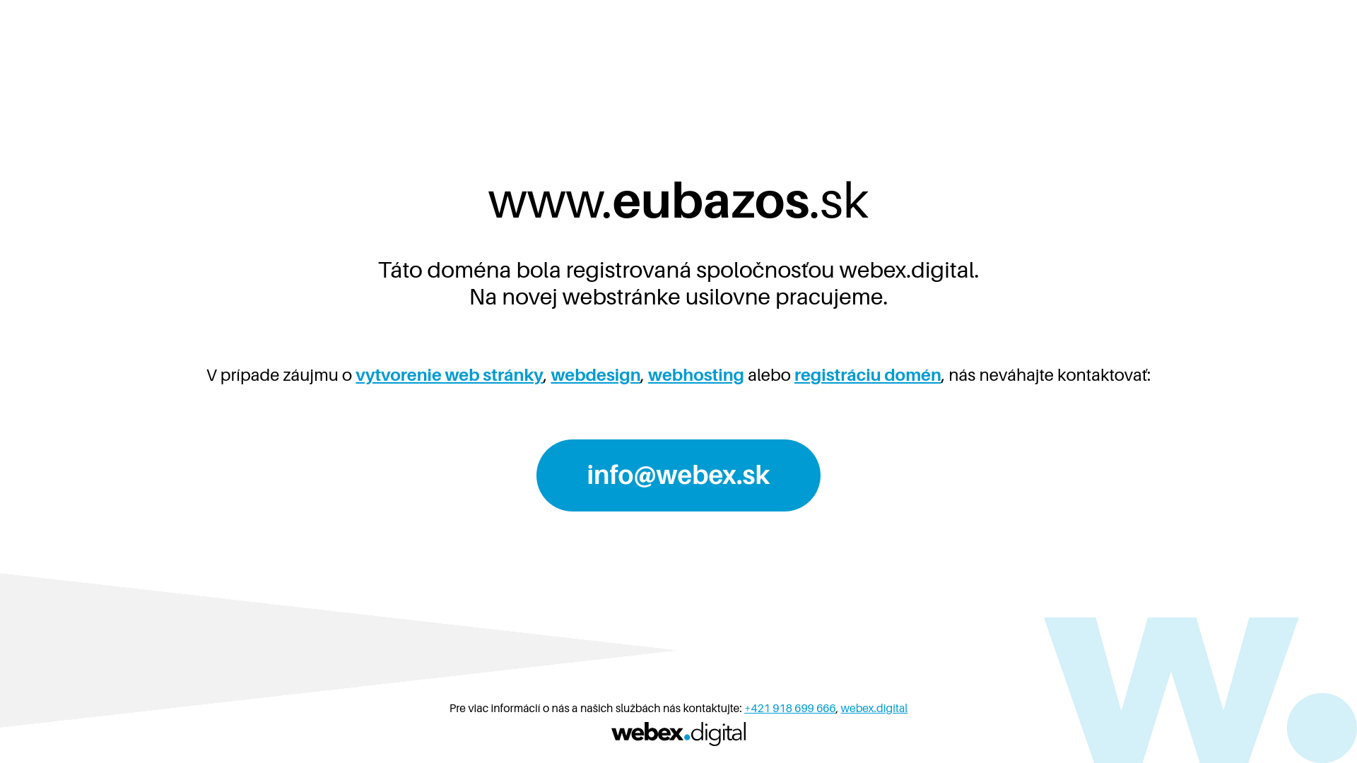Screenshot domény eubazos.sk | eubazos.sk