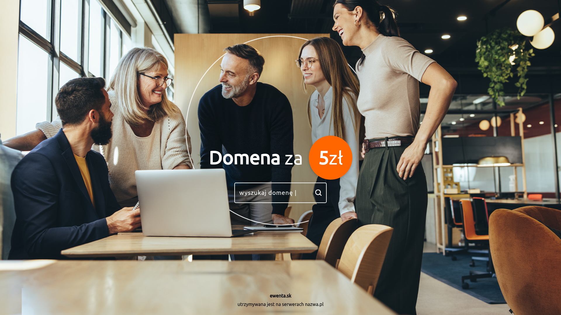 Screenshot domény ewenta.sk