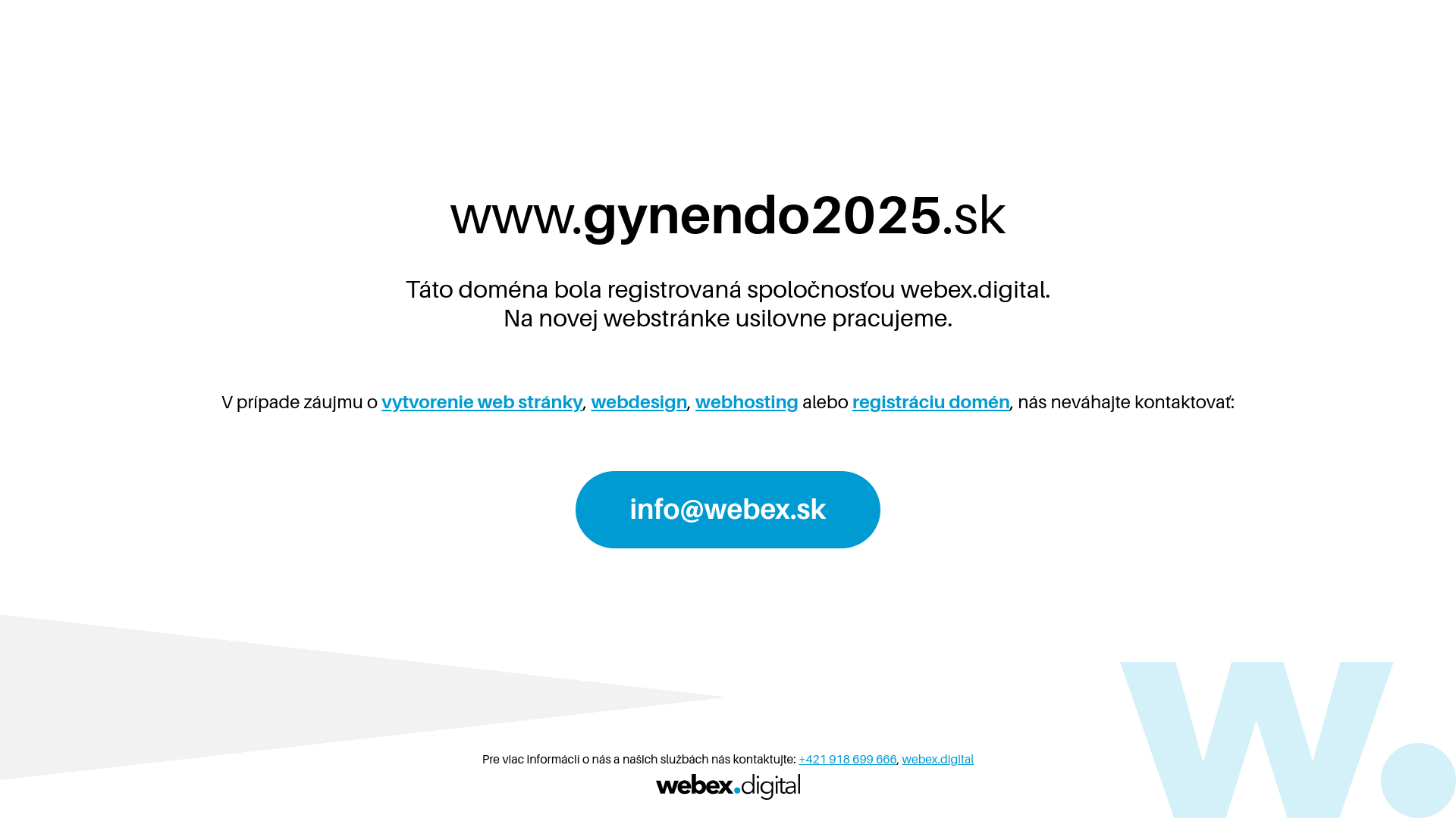 Screenshot domény gynendo2025.sk | gynendo2025.sk