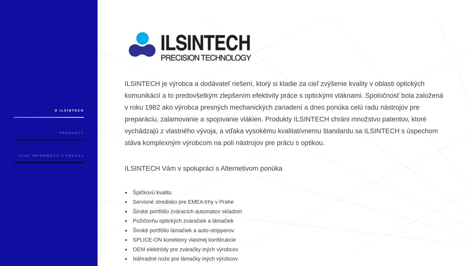 Screenshot domény ilsintech.sk | Ilsintech