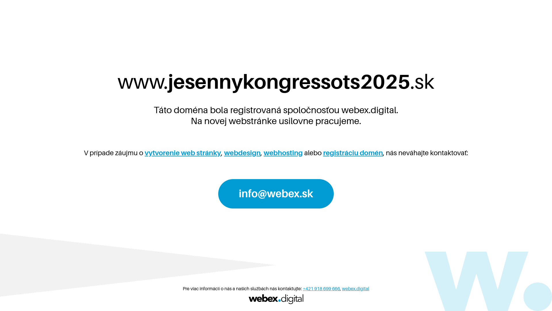 Screenshot domény jesennykongressots2025.sk | jesennykongressots2025.sk
