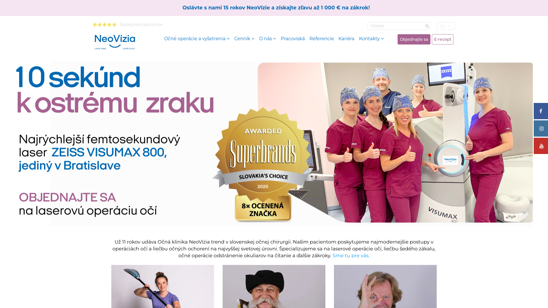 Screenshot domény lepsizraklepsizivot.sk