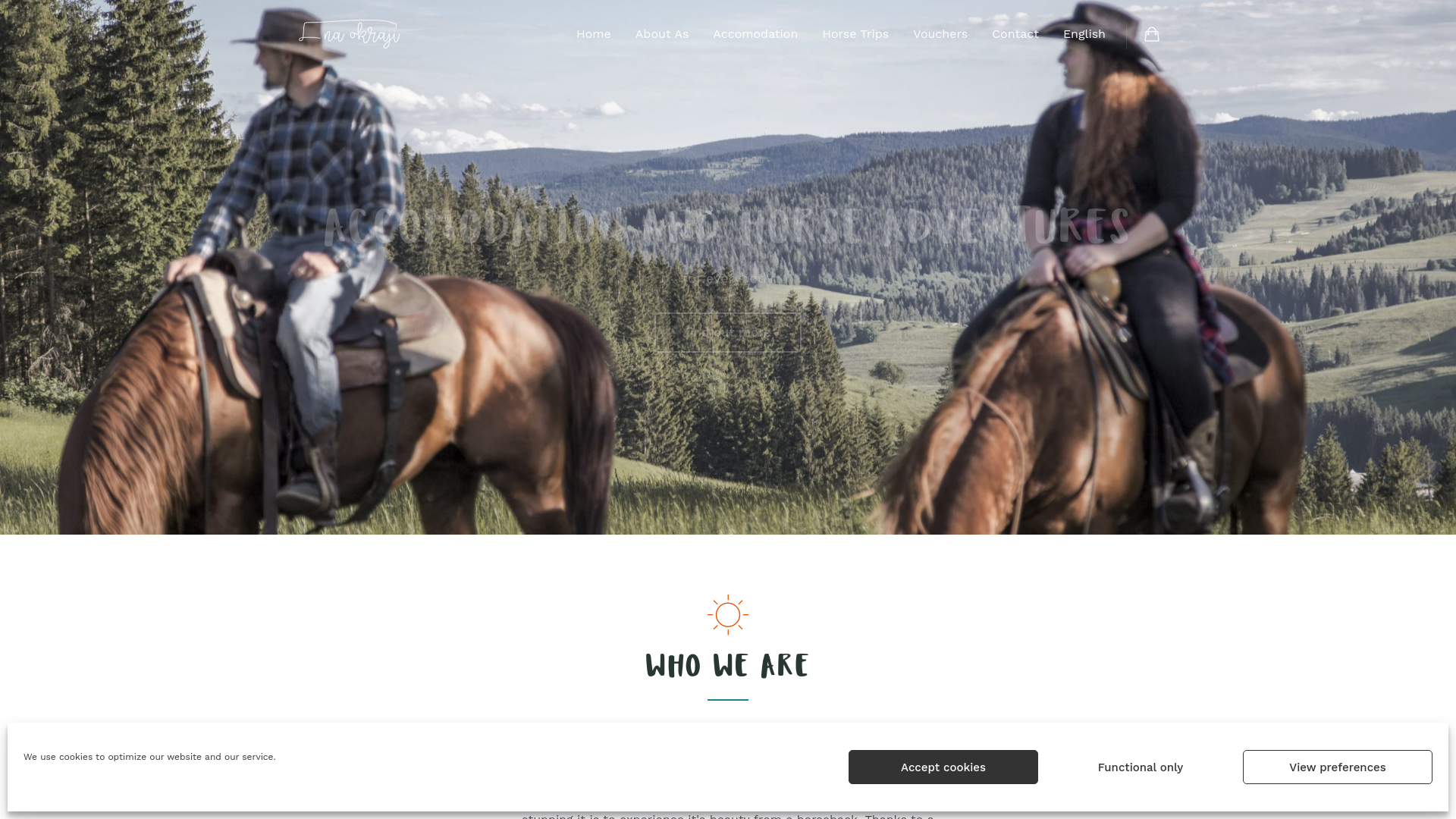 Screenshot domény oravanakoni.sk | Redirecting to https://naokraji.sk