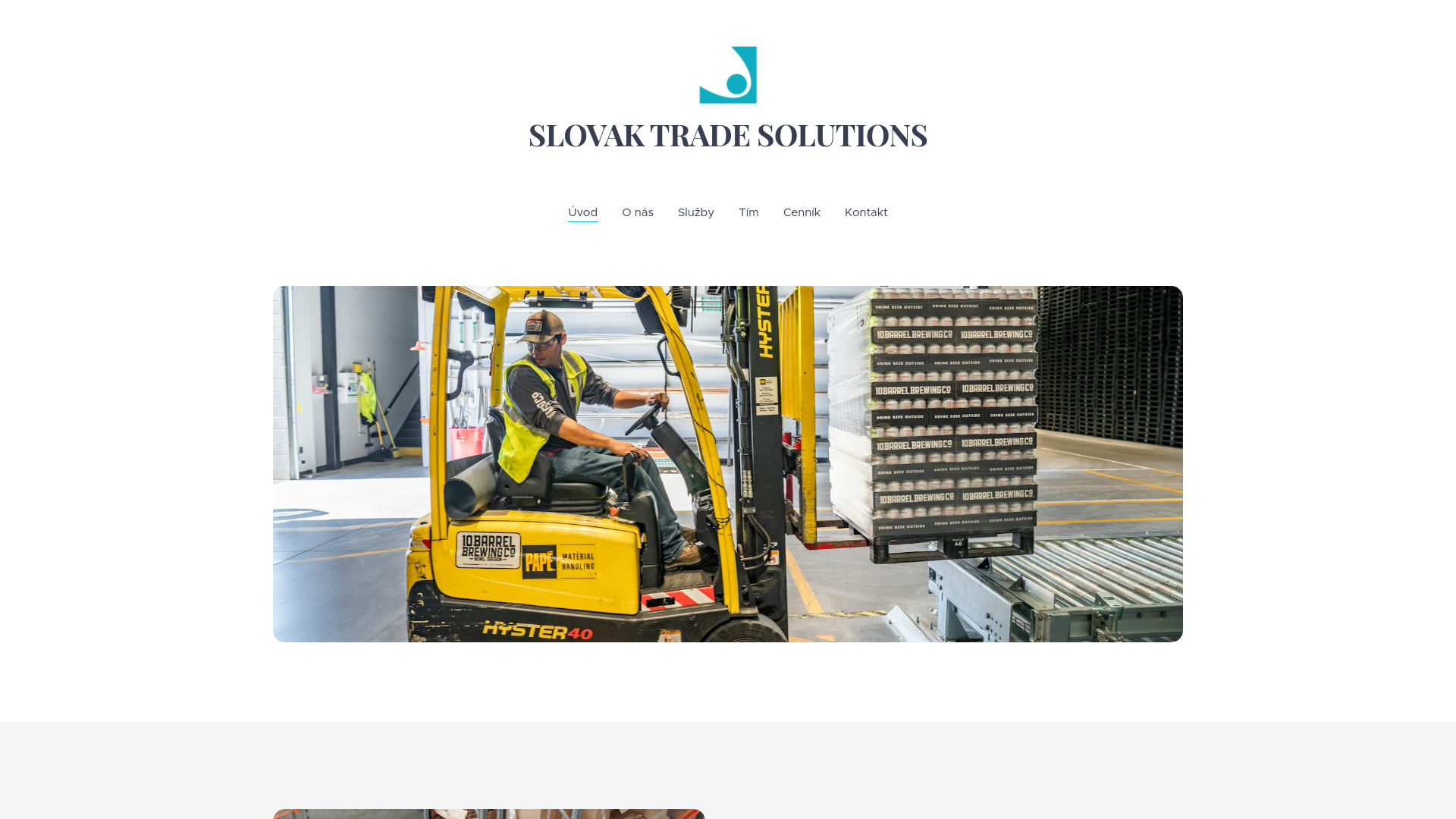 Screenshot domény slovak-trade-solutions.sk | SLOVAK TRADE SOLUTIONS