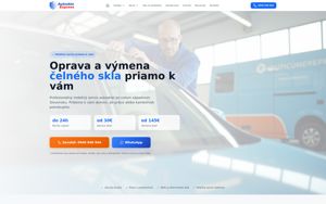 Náhľad webovej stránky autoskloexpress.sk | Screenshot domény