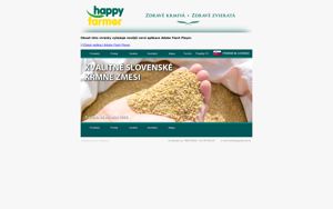 Náhľad webovej stránky happyfarmer.sk | Screenshot domény