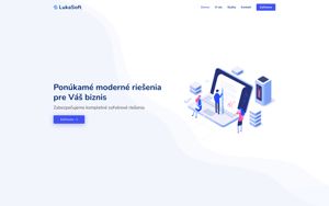 Náhľad webovej stránky lukasoft.sk | Screenshot domény