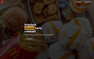 Náhľad webovej stránky mcdvip.sk | Screenshot domény