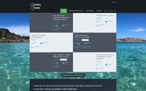 Náhľad webovej stránky sardiniareality.sk | Screenshot domény