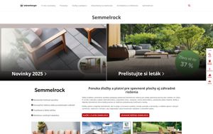 Náhľad webovej stránky semmelrock.sk | Screenshot domény