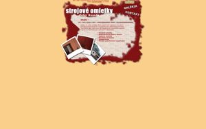 Náhľad webovej stránky strojoveomietky.sk | Screenshot domény