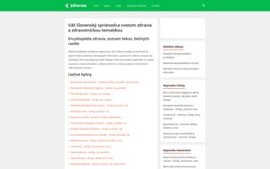 Náhľad webovej stránky zdravina.sk | Screenshot domény